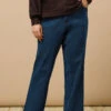 EVANS Curve Fit Indigo Straight Leg Jeans 1 EVANS Curve Fit Indigo Straight Leg Jeans -Evans Boutique a966f222 2eae 48 615043 A