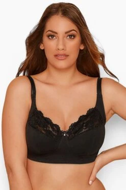 Soutien-Gorge Noir Sans Armatures En Coton - Bestseller