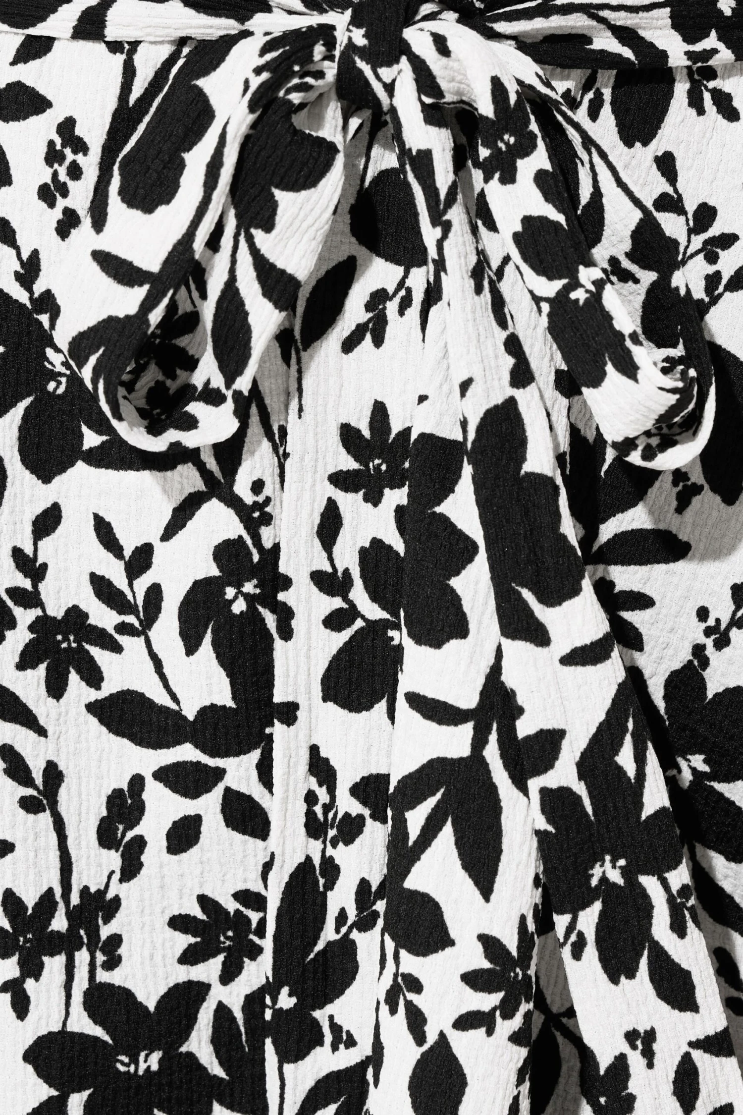 YOURS - Top Cache-Coeur Noir & Crème Floral 6 YOURS - Top Cache-Coeur Noir & Crème Floral – Image 4