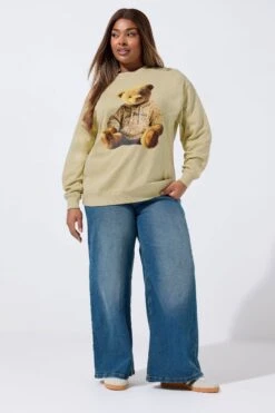 LIMITED COLLECTION Sweat-shirt Teddy Curve à Imprimé Léopard Marron Naturel 8 LIMITED COLLECTION Sweat-shirt Teddy Curve à Imprimé Léopard Marron Naturel -Evans Boutique aeed5055 18e6 4c 216923 B