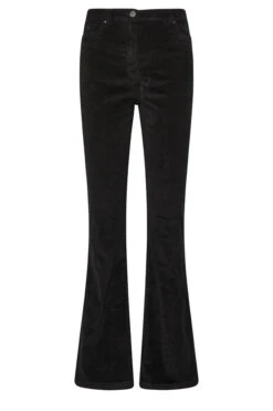 LTS Tall Black Cord Flare Jeans 11 LTS Tall Black Cord Flare Jeans -Evans Boutique b4e5b6b6 7f14 43 356212 X
