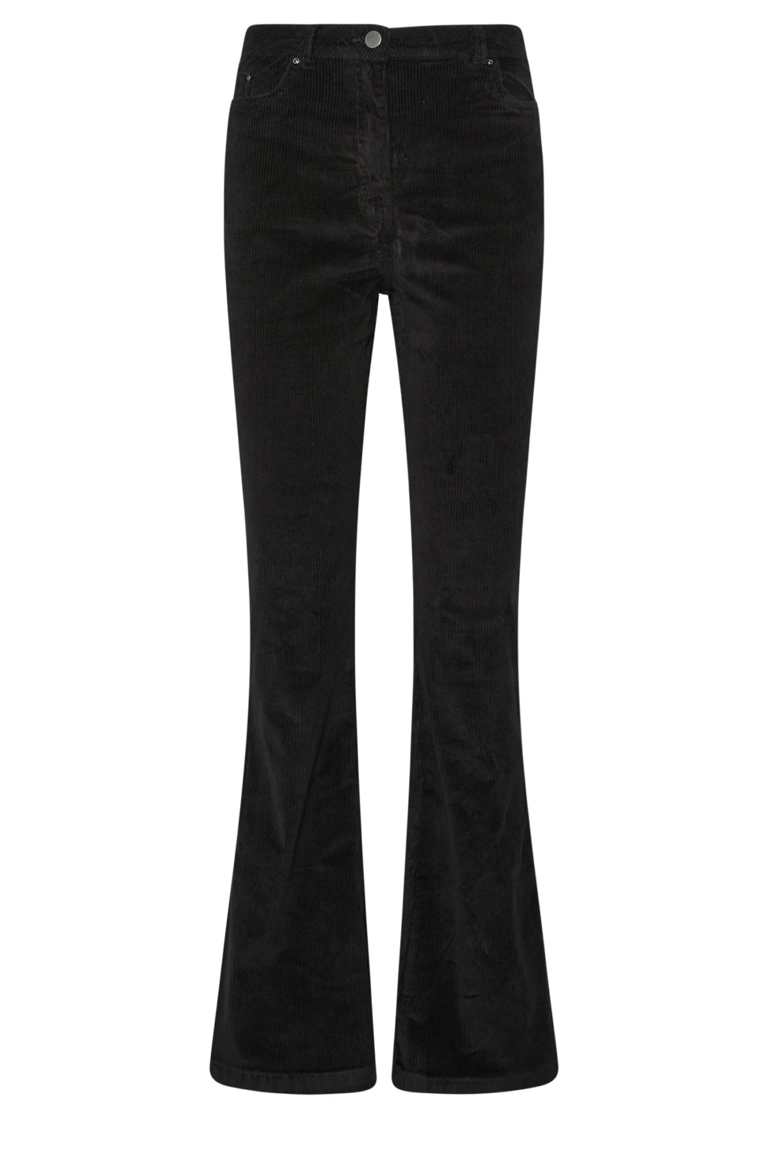 LTS Tall Black Cord Flare Jeans 7 LTS Tall Black Cord Flare Jeans – Image 5