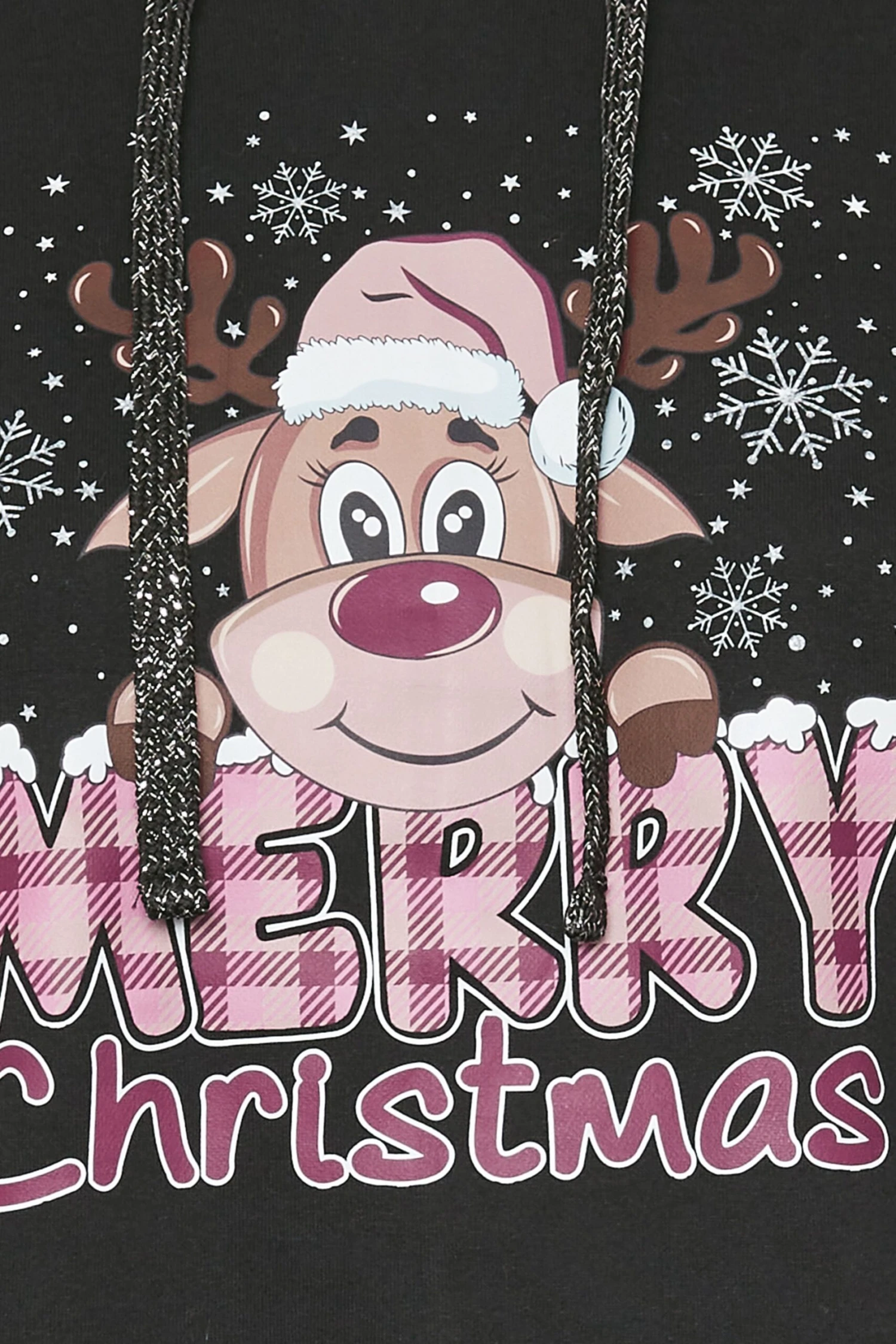 YOURS - Pull Renne De Noël à Capuche 'Merry Christmas' 8 YOURS - Pull Renne De Noël à Capuche 'Merry Christmas' – Image 6