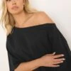 YOURS - Top Oversize Noir 2 YOURS - Top Oversize Noir -Evans Boutique b9bf86c0 ebc5 43 322531 G
