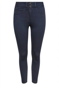 M&Co Indigo Blue Lift & Shape Slim Leg Jeans 13 M&Co Indigo Blue Lift & Shape Slim Leg Jeans -Evans Boutique bbf22951 2a0d 41 500277 X