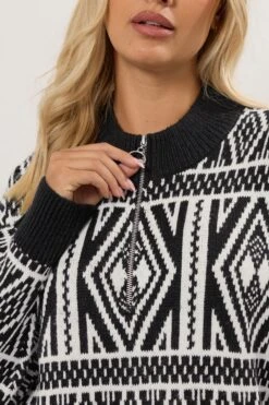 YOURS Curve Pull Noir à Fermeture éclair Quart De Tour 14 YOURS Curve Pull Noir à Fermeture éclair Quart De Tour -Evans Boutique c08ded93 622c 45 280696 E