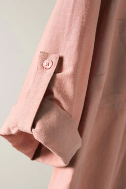EVANS Curve Blush Pink Linen Utility Top 17 EVANS Curve Blush Pink Linen Utility Top -Evans Boutique c1ab7784 18ba 41 615565 P3