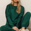 LTS Tall Green Colour Block Sweatshirt 2 LTS Tall Green Colour Block Sweatshirt -Evans Boutique c248c1cd 44c7 42 356158 A
