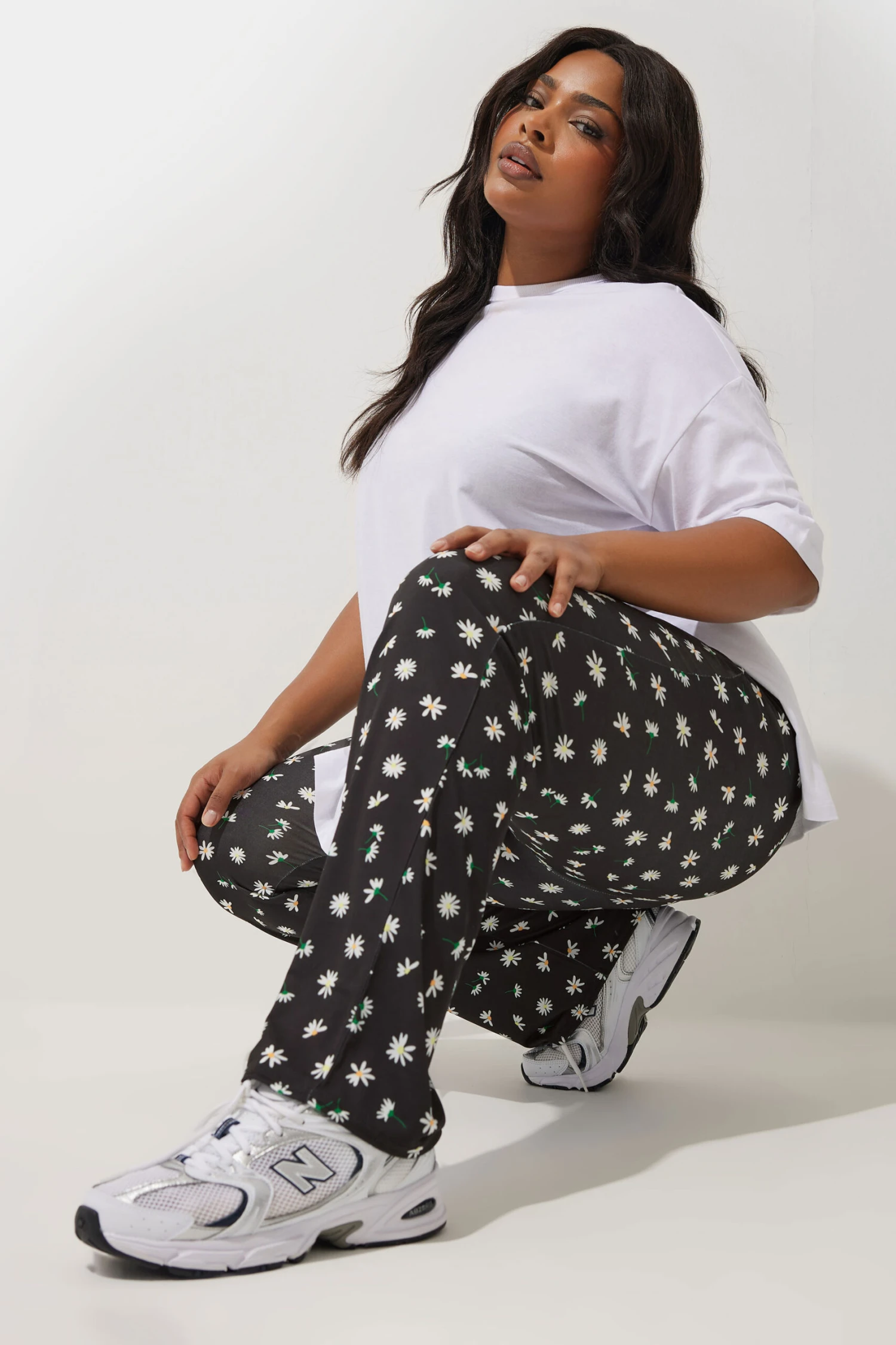 LIMITED COLLECTION - Pantalon Ample Noir Pâquerettes 3 LIMITED COLLECTION - Pantalon Ample Noir Pâquerettes