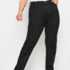 YOURS - Jeans Noir RUBY Coupe Droite -Evans Boutique c5bad5bd 7be1 4b 143536 A