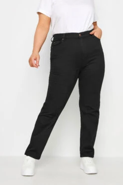 YOURS - Jeans Noir RUBY Coupe Droite