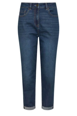 M&Co Indigo Blue Mom Jeans 15 M&Co Indigo Blue Mom Jeans -Evans Boutique c7d9a3a2 8c73 45 501691 X