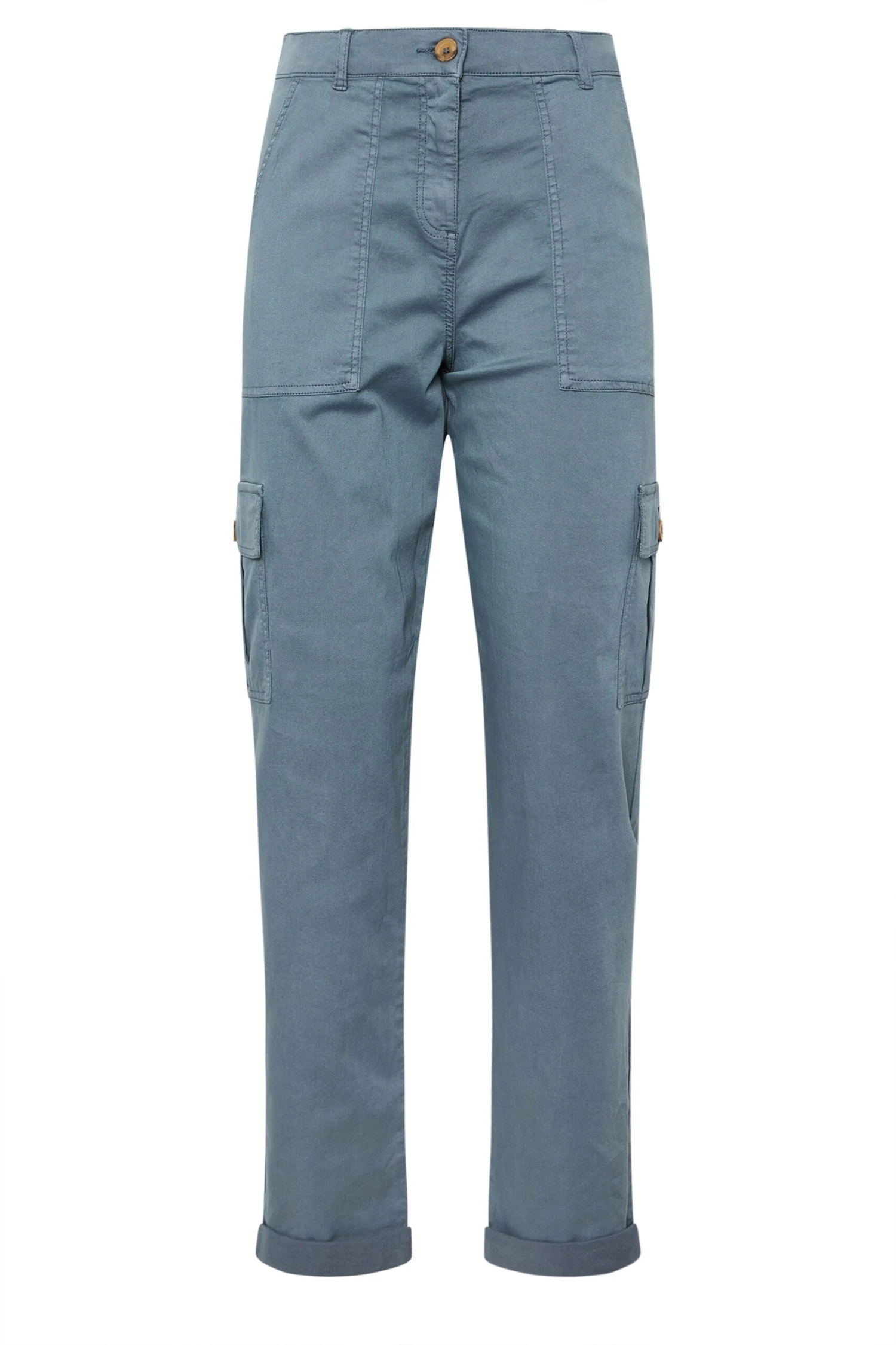 LTS MADE FOR GOOD Tall Blue Cargo Chino Jeans 10 LTS MADE FOR GOOD Tall Blue Cargo Chino Jeans – Image 8