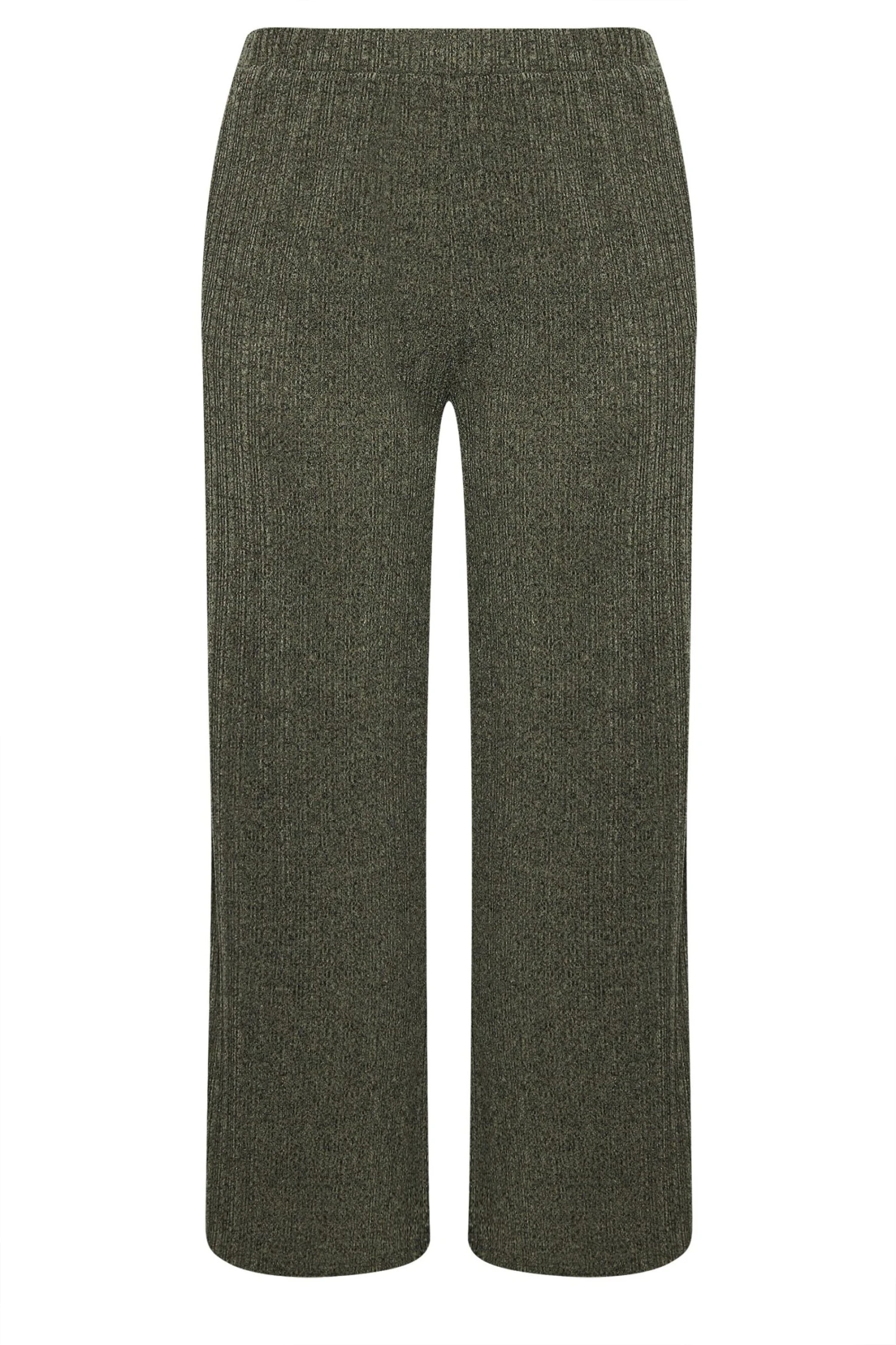 YOURS - Pantalon Vert Kaki Wide Leg à Rayures 7 YOURS - Pantalon Vert Kaki Wide Leg à Rayures – Image 5