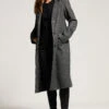 LTS Tall Charcoal Grey Formal Midi City Coat 1 LTS Tall Charcoal Grey Formal Midi City Coat -Evans Boutique ca8eccc2 f8ac 46 356114 A