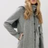 LTS Tall Grey Formal Scarf Coat 2 LTS Tall Grey Formal Scarf Coat -Evans Boutique ce611107 7c2b 43 356131 A