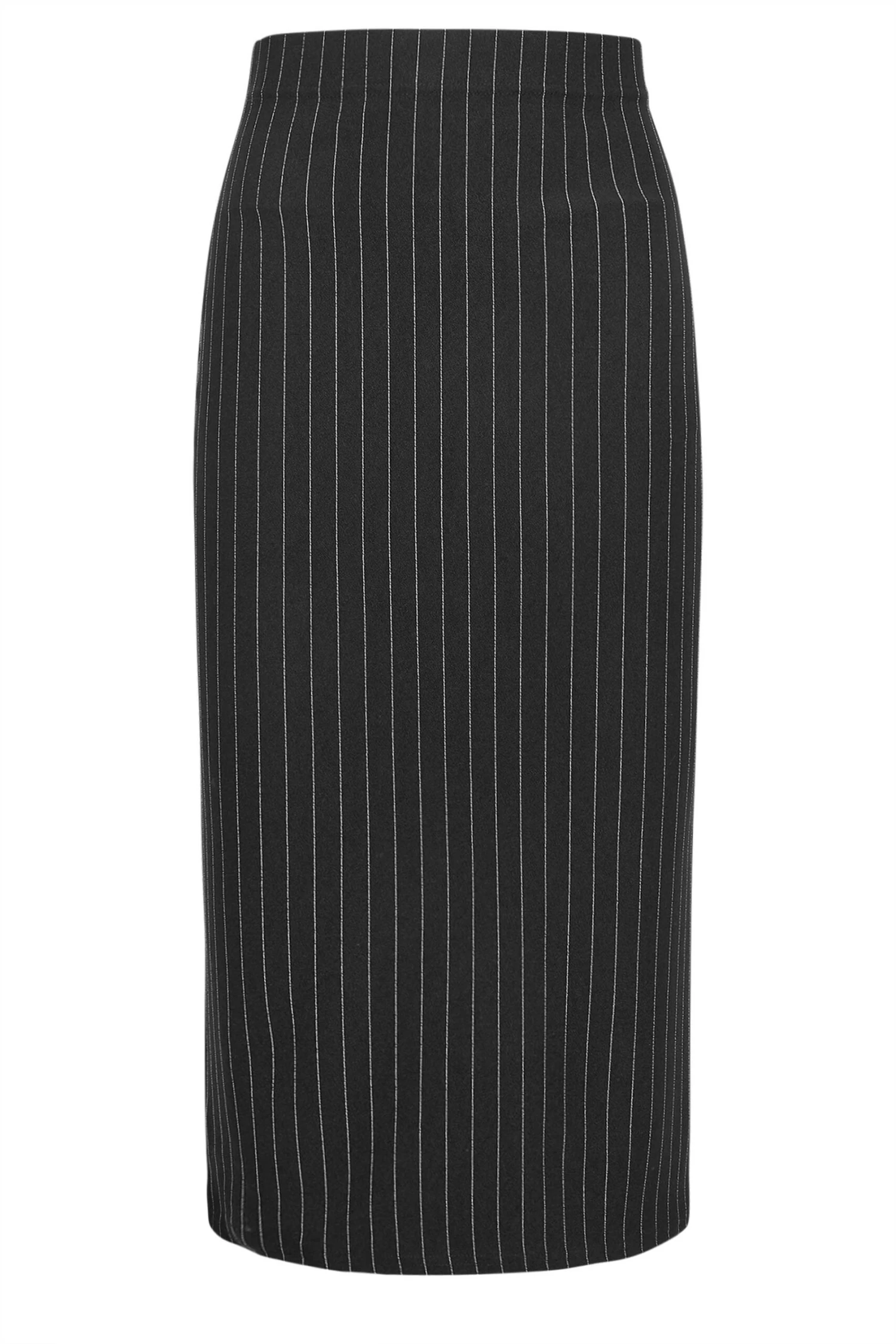 LTS Tall Black Pinstripe Midaxi Skirt 7 LTS Tall Black Pinstripe Midaxi Skirt – Image 5