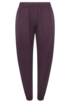 YOURS - Pantalon De Jogging Violet à Revers 11 YOURS - Pantalon De Jogging Violet à Revers -Evans Boutique d11a1378 e0a4 4f 310209 X