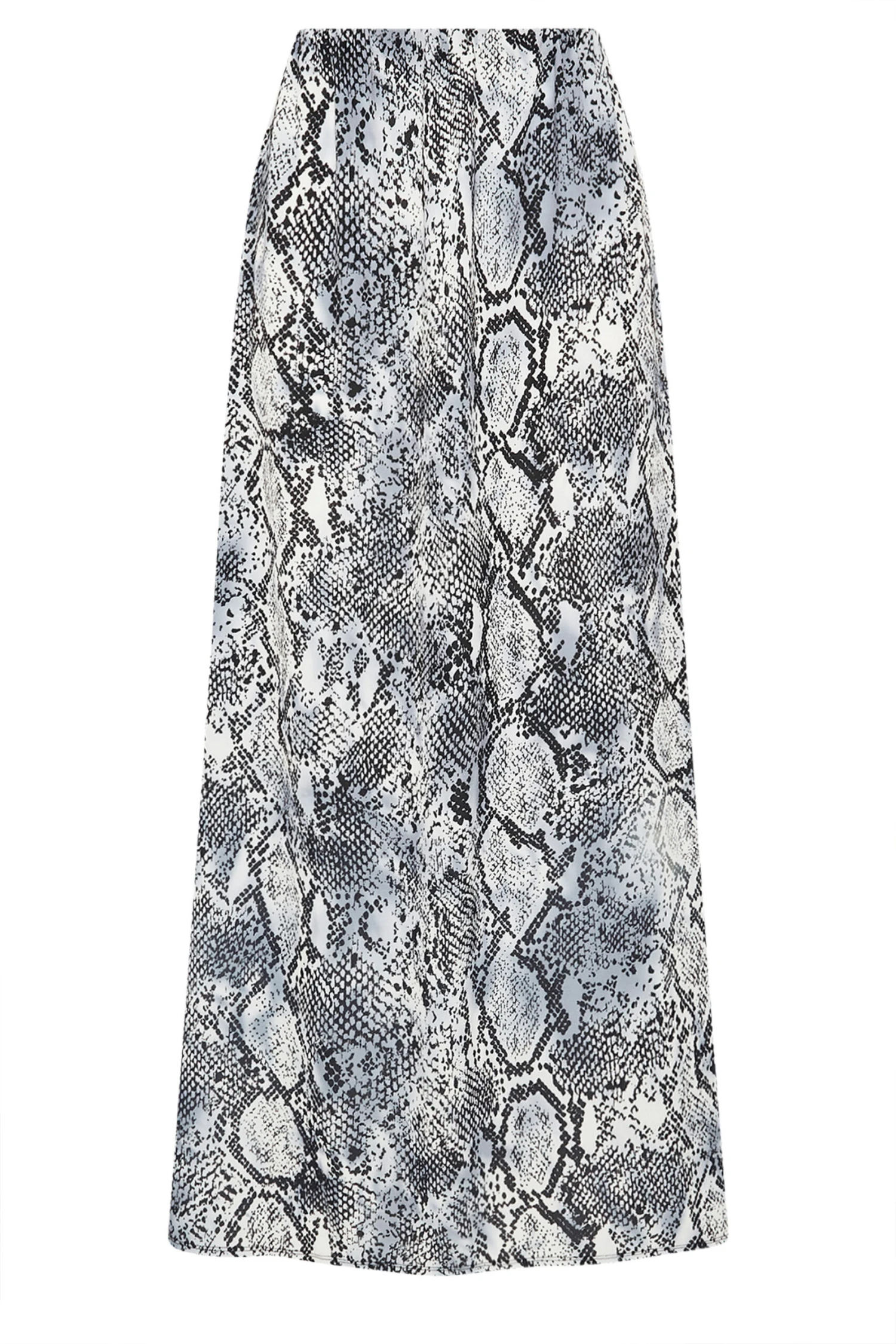 LTS Tall Grey Snake Print Slip-On Maxi Skirt 7 LTS Tall Grey Snake Print Slip-On Maxi Skirt – Image 5