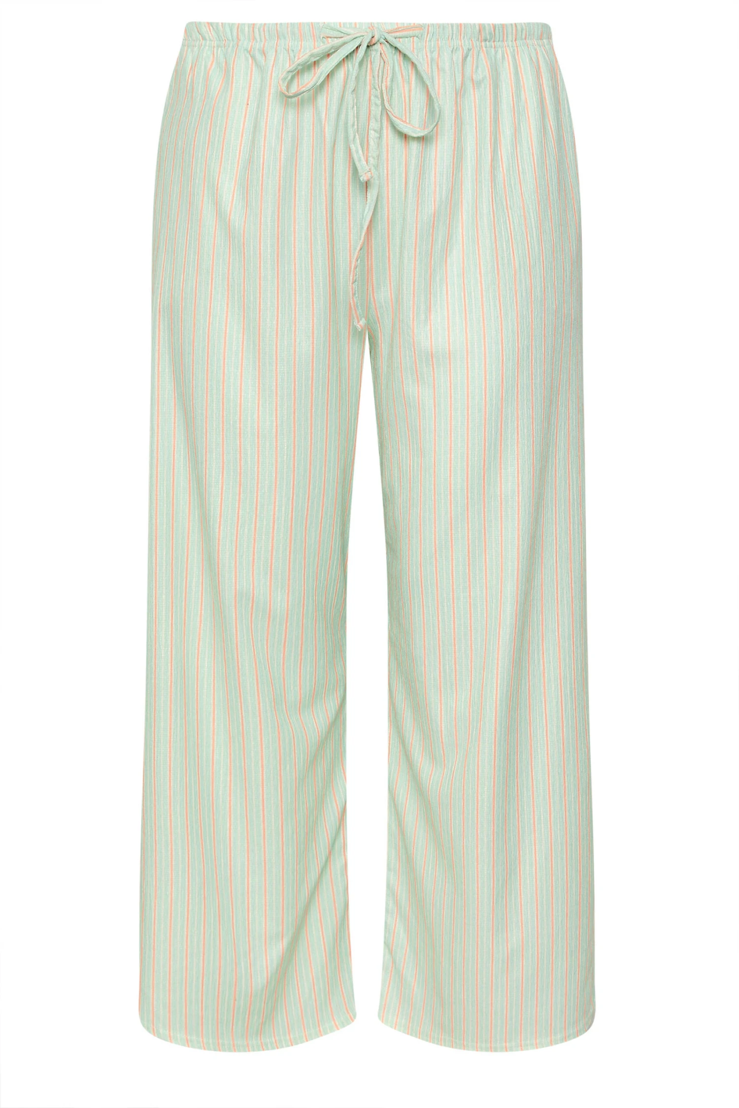 LIMITED COLLECTION - Pantalon Wide Leg Vert Menthe Rayures Rose 7 LIMITED COLLECTION - Pantalon Wide Leg Vert Menthe Rayures Rose – Image 5