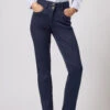 M&Co Indigo Blue Lift & Shape Straight Leg Jeans 2 M&Co Indigo Blue Lift & Shape Straight Leg Jeans -Evans Boutique d66ce912 8144 4a 501354 A