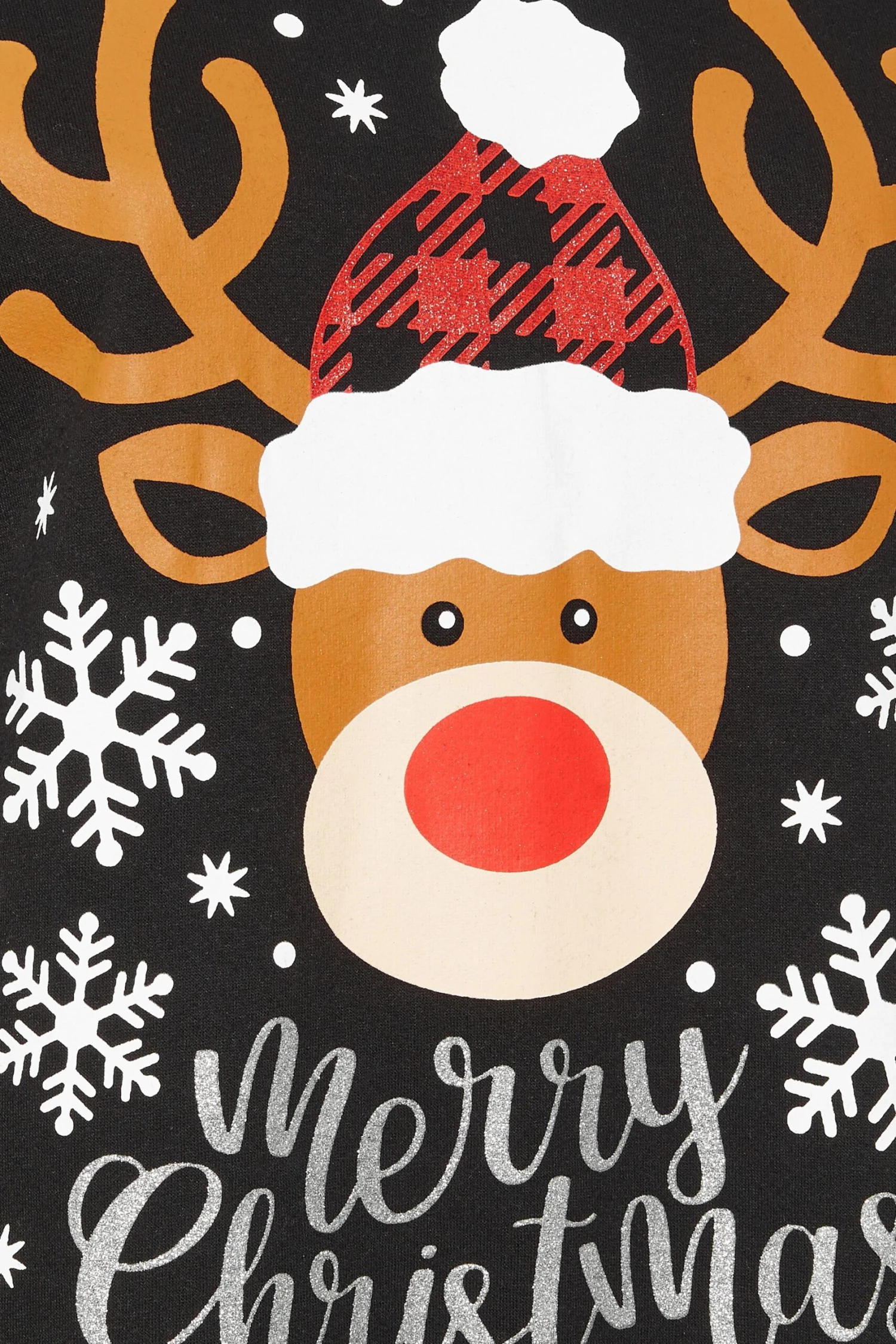 YOURS Curve Sweat-shirt à Slogan « Joyeux Noël » Avec Motif Renne Noir 8 YOURS Curve Sweat-shirt à Slogan « Joyeux Noël » Avec Motif Renne Noir – Image 6