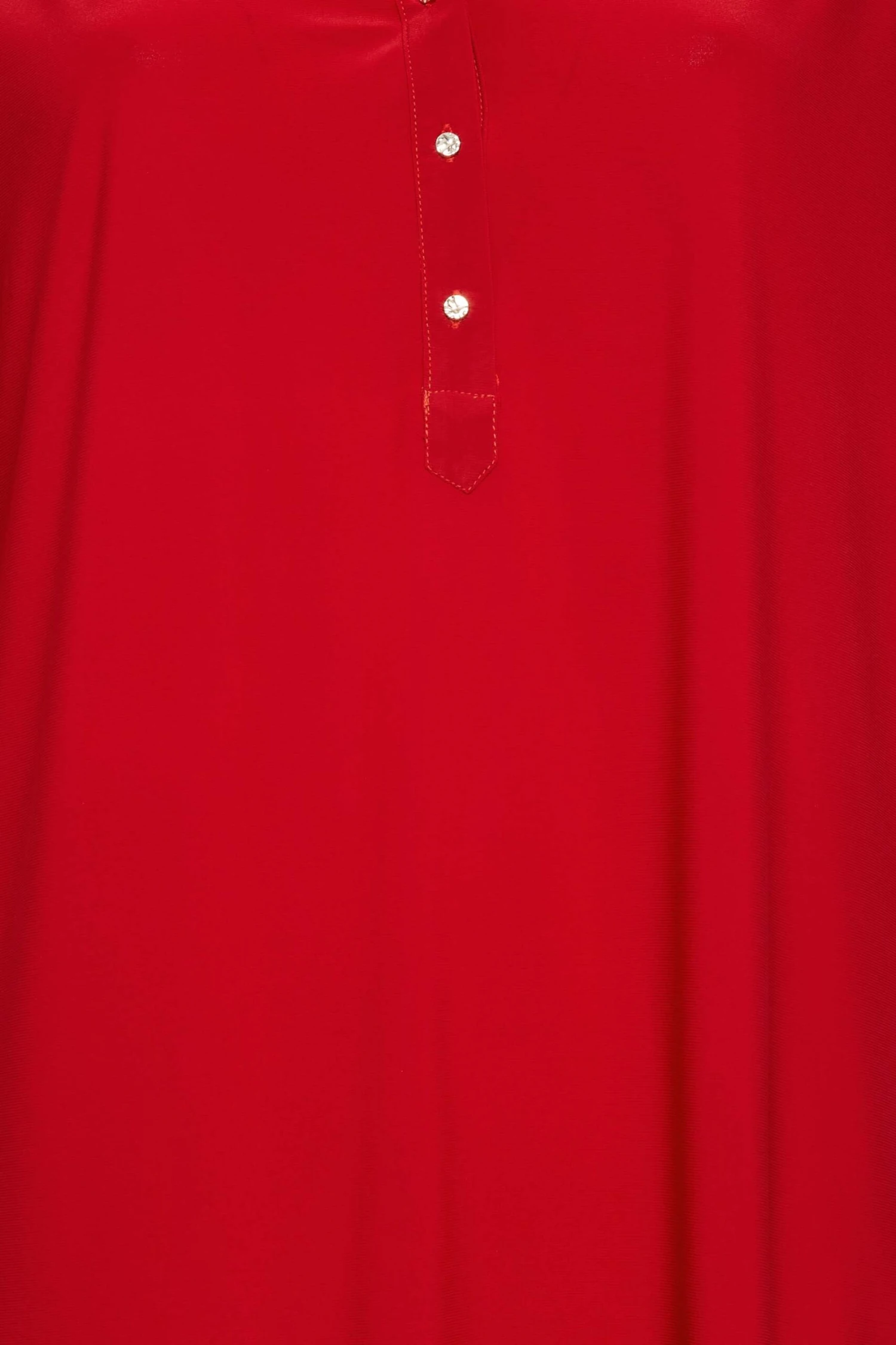 YOURS - Chemisier Rouge Plissé à Boutons 7 YOURS - Chemisier Rouge Plissé à Boutons – Image 5