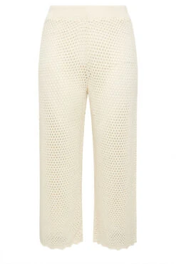 LIMITED COLLECTION - Pantalon Couleur Crème En Crochet 11 LIMITED COLLECTION - Pantalon Couleur Crème En Crochet -Evans Boutique dec1e93d 4d7e 4a 216775 X