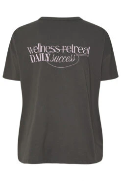 YOURS ACTIVE - Top Gris Charbonneux Oversize 'Wellness Retreat' 14 YOURS ACTIVE - Top Gris Charbonneux Oversize 'Wellness Retreat' -Evans Boutique e15849c2 d888 44 149423 Y
