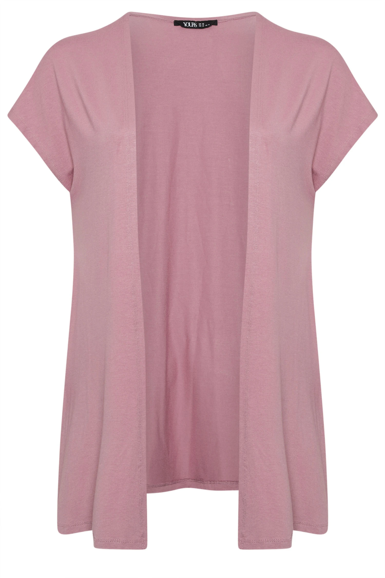 YOURS Curve Cardigan Rose En Jersey à Manches Longues 7 YOURS Curve Cardigan Rose En Jersey à Manches Longues – Image 5