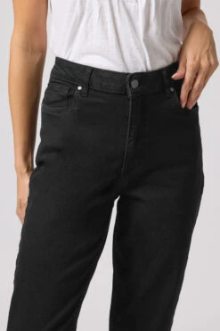 M&Co Black Denim Mom Jeans -Evans Boutique e294bc2e a14c 48 501690 B