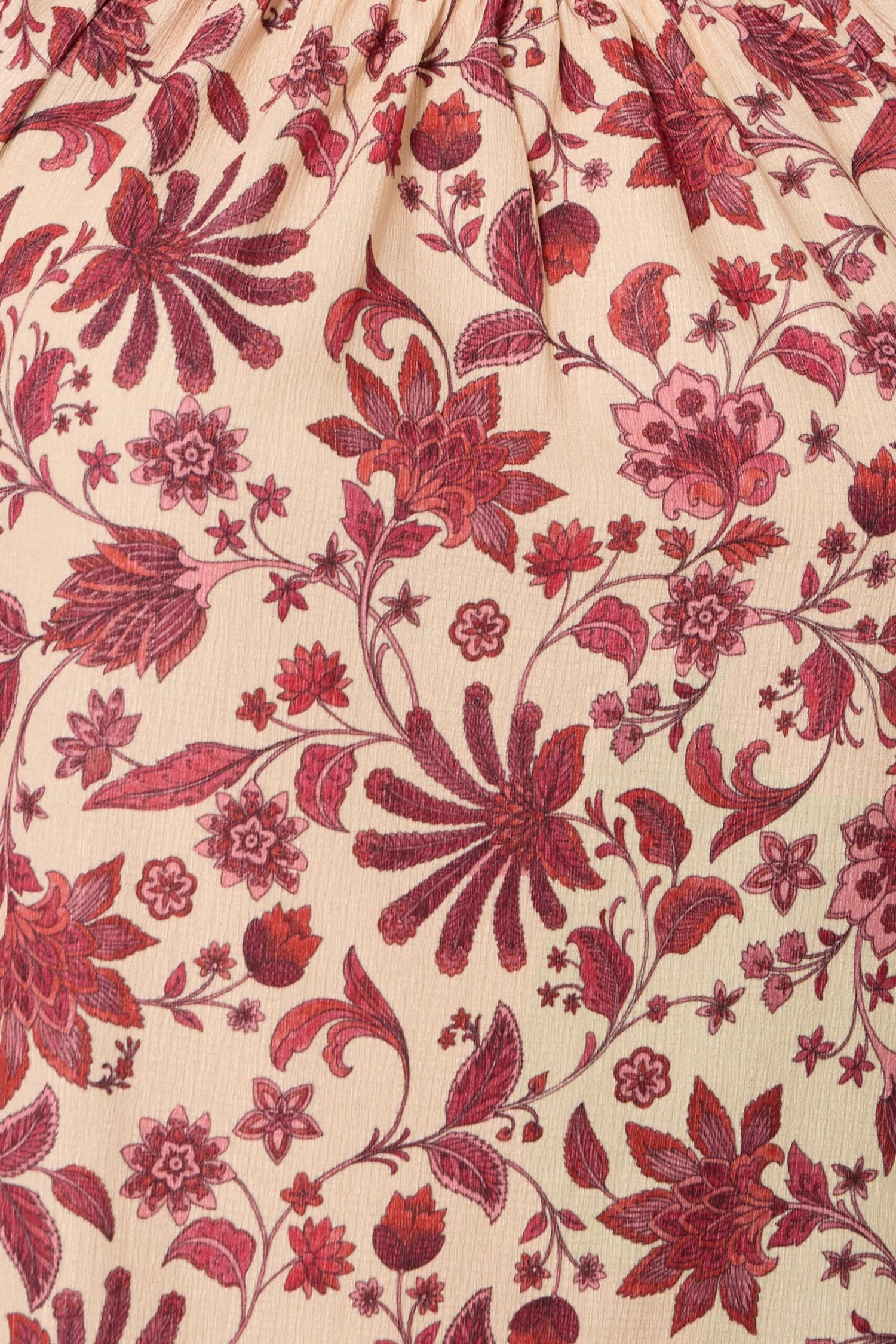 LTS Tall Coral Red Floral Print Tie Front Top 7 LTS Tall Coral Red Floral Print Tie Front Top – Image 5