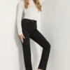 LTS Tall Black Straight Leg Jeans 2 LTS Tall Black Straight Leg Jeans -Evans Boutique e879e64d bed6 4f 351669 A