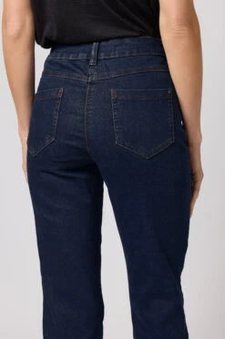 M&Co Indigo Blue Straight Leg Jeans 12 M&Co Indigo Blue Straight Leg Jeans -Evans Boutique e972d497 6e61 47 500246 E