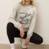 LTS Tall Stone Brown 'Alpine Ski' Slogan Sweatshirt 2 LTS Tall Stone Brown 'Alpine Ski' Slogan Sweatshirt -Evans Boutique ea12a2e1 d8d3 4c 356189 A