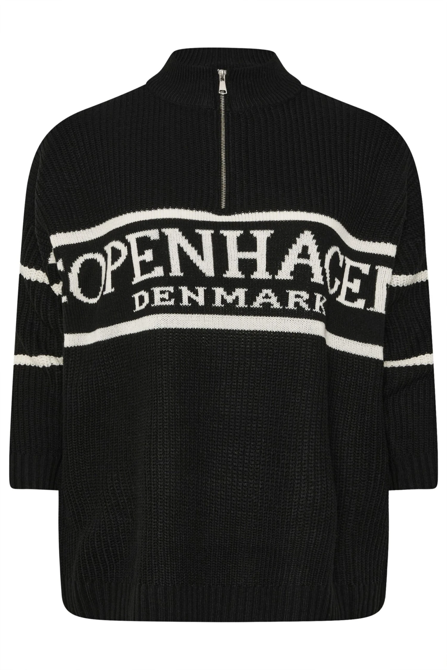 YOURS Curve Pull Noir à Fermeture éclair Quart De Tour « Copenhagen » 8 YOURS Curve Pull Noir à Fermeture éclair Quart De Tour « Copenhagen » – Image 6