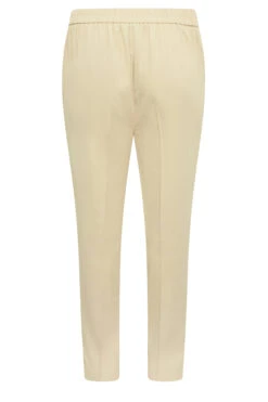 YOURS - Pantalon Coupe Droite Beige 15 YOURS - Pantalon Coupe Droite Beige -Evans Boutique ef8bf468 88a3 44 143306 Y