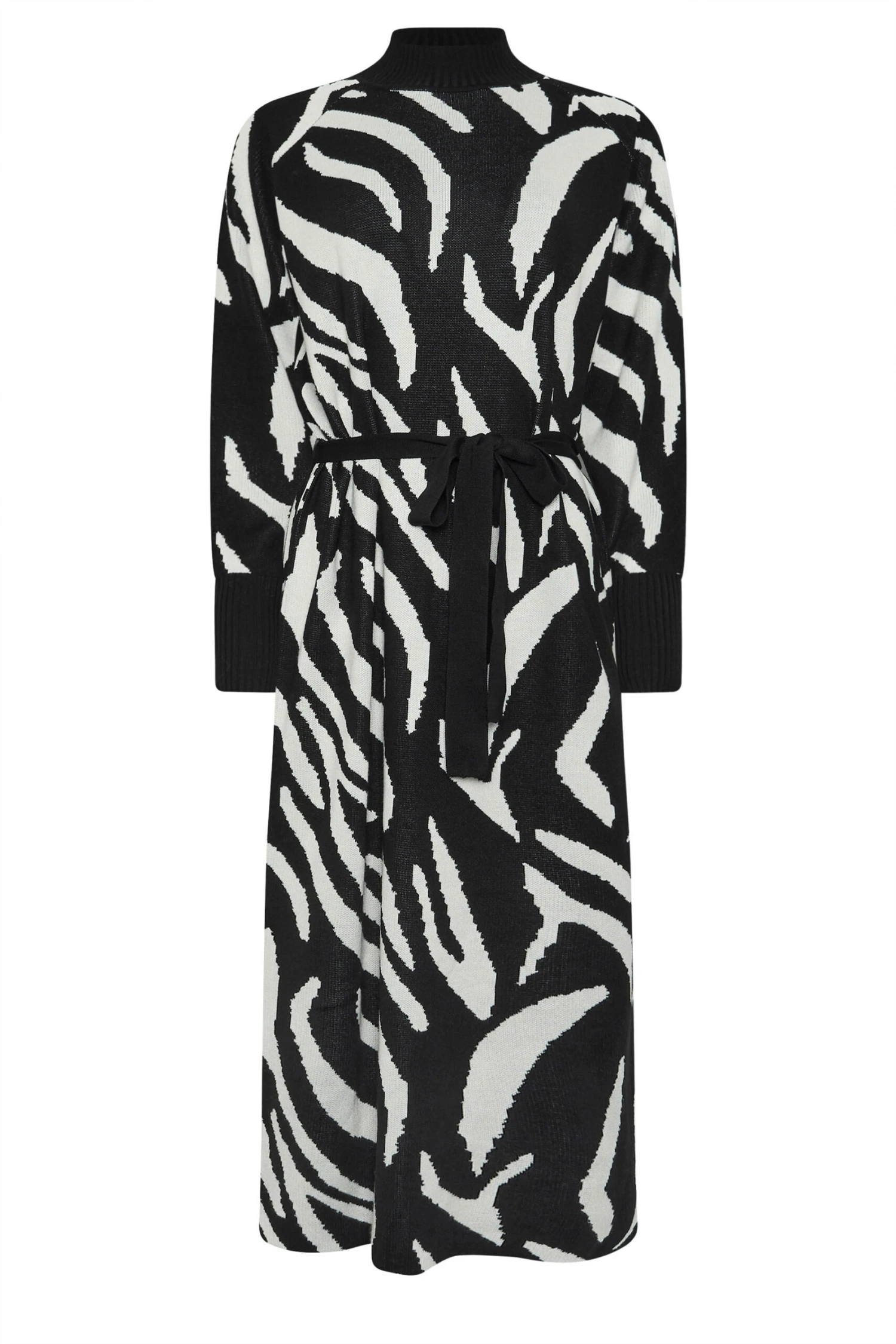 STAR Black Zebra Jumper Dress 8 STAR Black Zebra Jumper Dress – Image 6