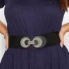 Ceinture Large Noire Double Boucle 1 Ceinture Large Noire Double Boucle -Evans Boutique f708d622 84f1 48 153485 MR