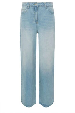 LTS Tall Blue Light Wash Wide Leg Palazzo Jeans 13 LTS Tall Blue Light Wash Wide Leg Palazzo Jeans -Evans Boutique f70bb2e6 903c 41 355631 X