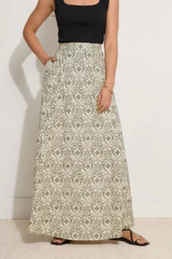 LTS Tall Grey Aztec Print Maxi Skirt 9 LTS Tall Grey Aztec Print Maxi Skirt -Evans Boutique f713912b b3bd 4c 356019 A