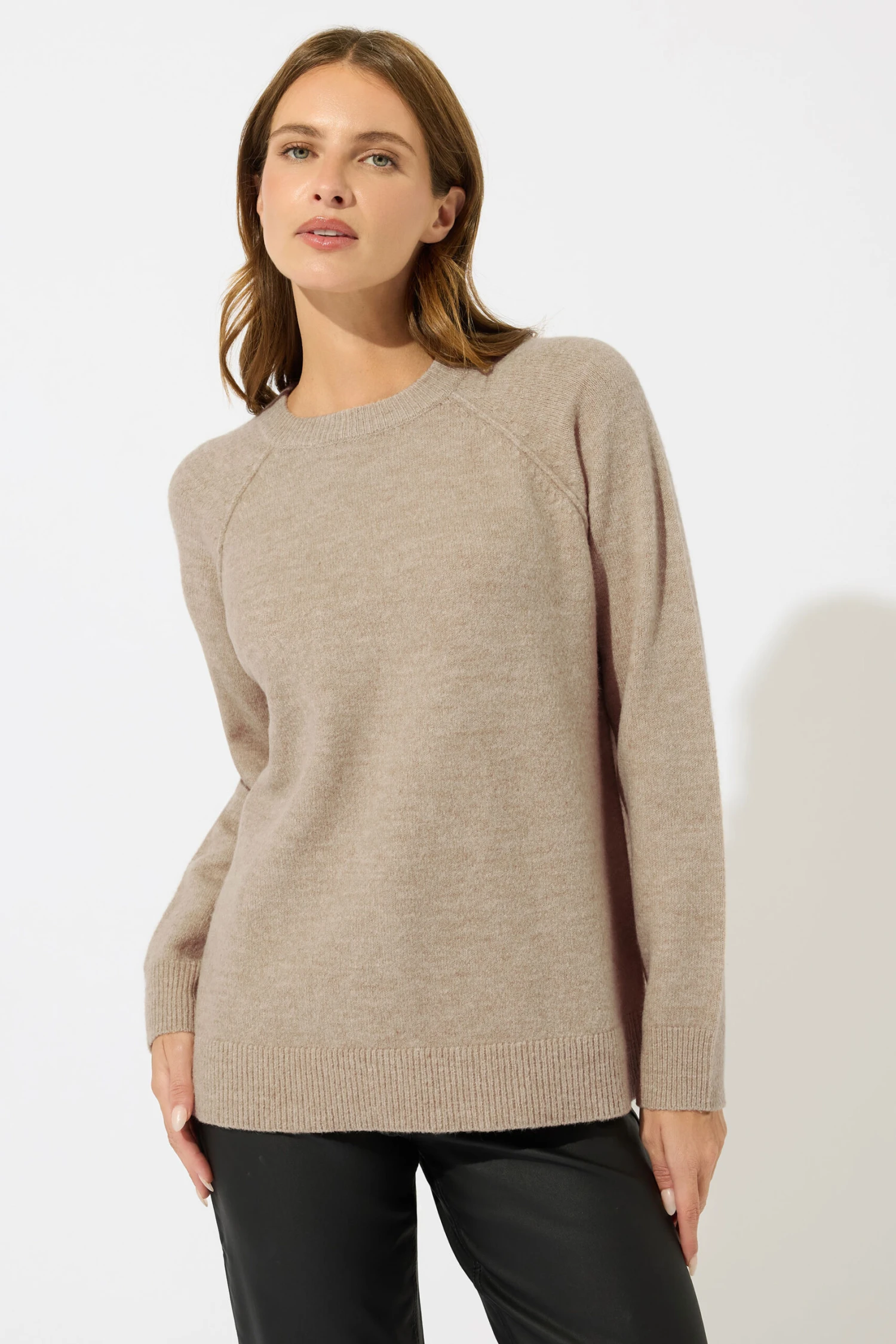 M&Co Ivory White Raglan Jumper 4 M&Co Ivory White Raglan Jumper – Image 2