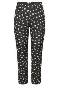 LIMITED COLLECTION - Pantalon Ample Noir Pâquerettes 11 LIMITED COLLECTION - Pantalon Ample Noir Pâquerettes -Evans Boutique fb2074c8 b8aa 47 216517 X