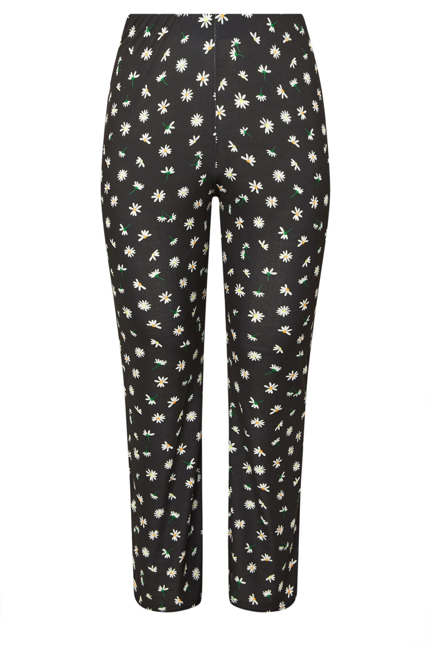 LIMITED COLLECTION - Pantalon Ample Noir Pâquerettes 7 LIMITED COLLECTION - Pantalon Ample Noir Pâquerettes – Image 5