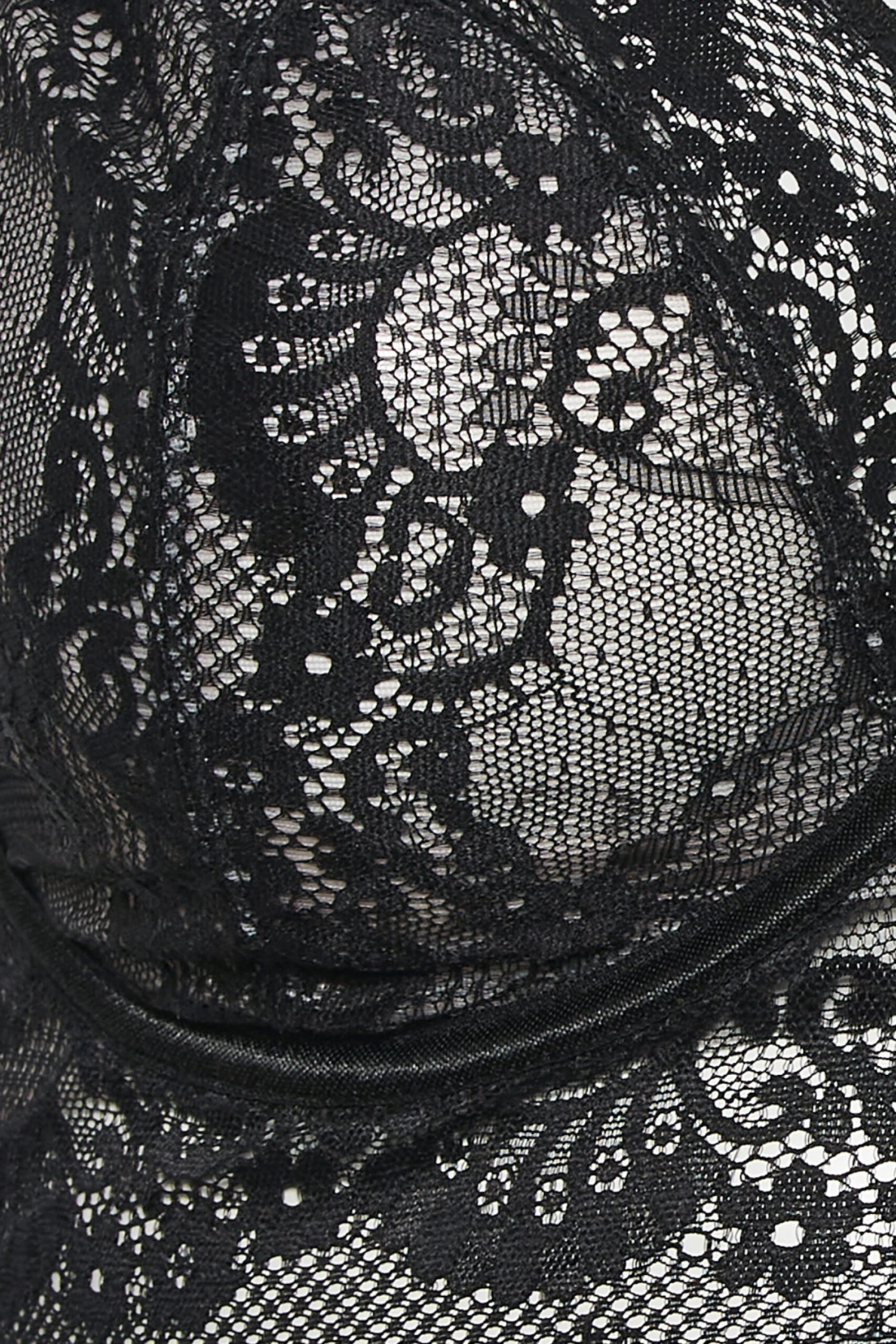 YOURS - Soutien-Gorge Noir Dentelle à Armatures Rembourré 5 YOURS - Soutien-Gorge Noir Dentelle à Armatures Rembourré – Image 3