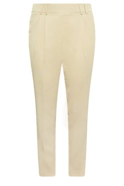 YOURS - Pantalon Coupe Droite Beige 14 YOURS - Pantalon Coupe Droite Beige -Evans Boutique fc3d6967 2b15 47 143306 X