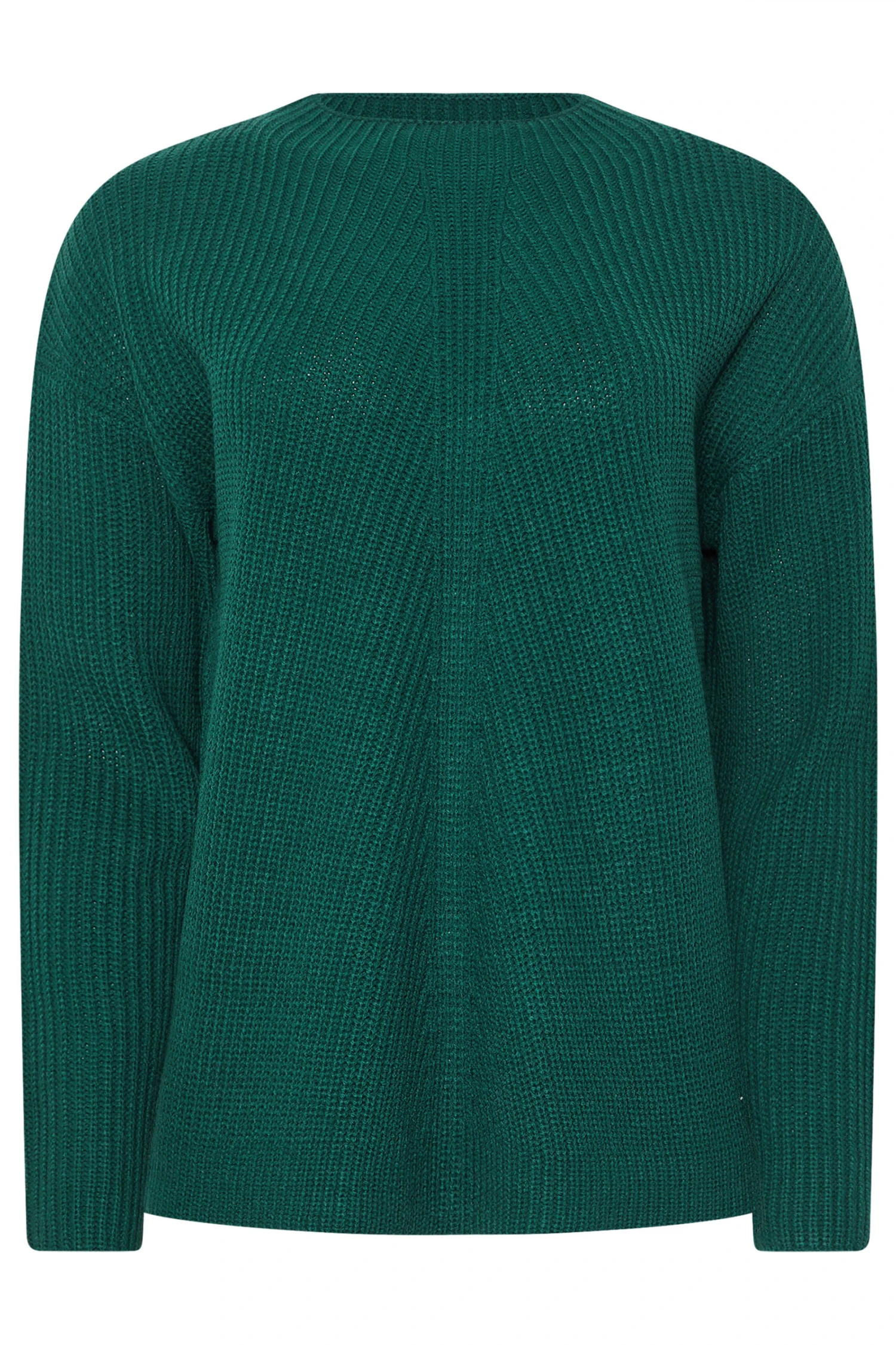 M&Co Dark Green Funnel Neck Knitted Jumper 7 M&Co Dark Green Funnel Neck Knitted Jumper – Image 5