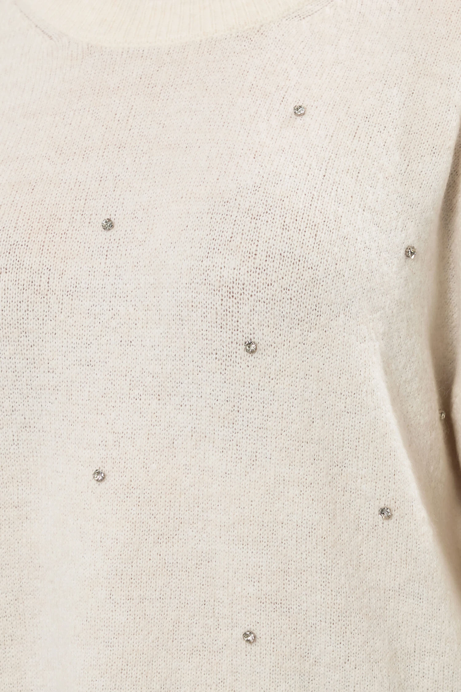 YOURS Curve Pull Blanc Ivoire Orné Sur Le Devant 6 YOURS Curve Pull Blanc Ivoire Orné Sur Le Devant – Image 4