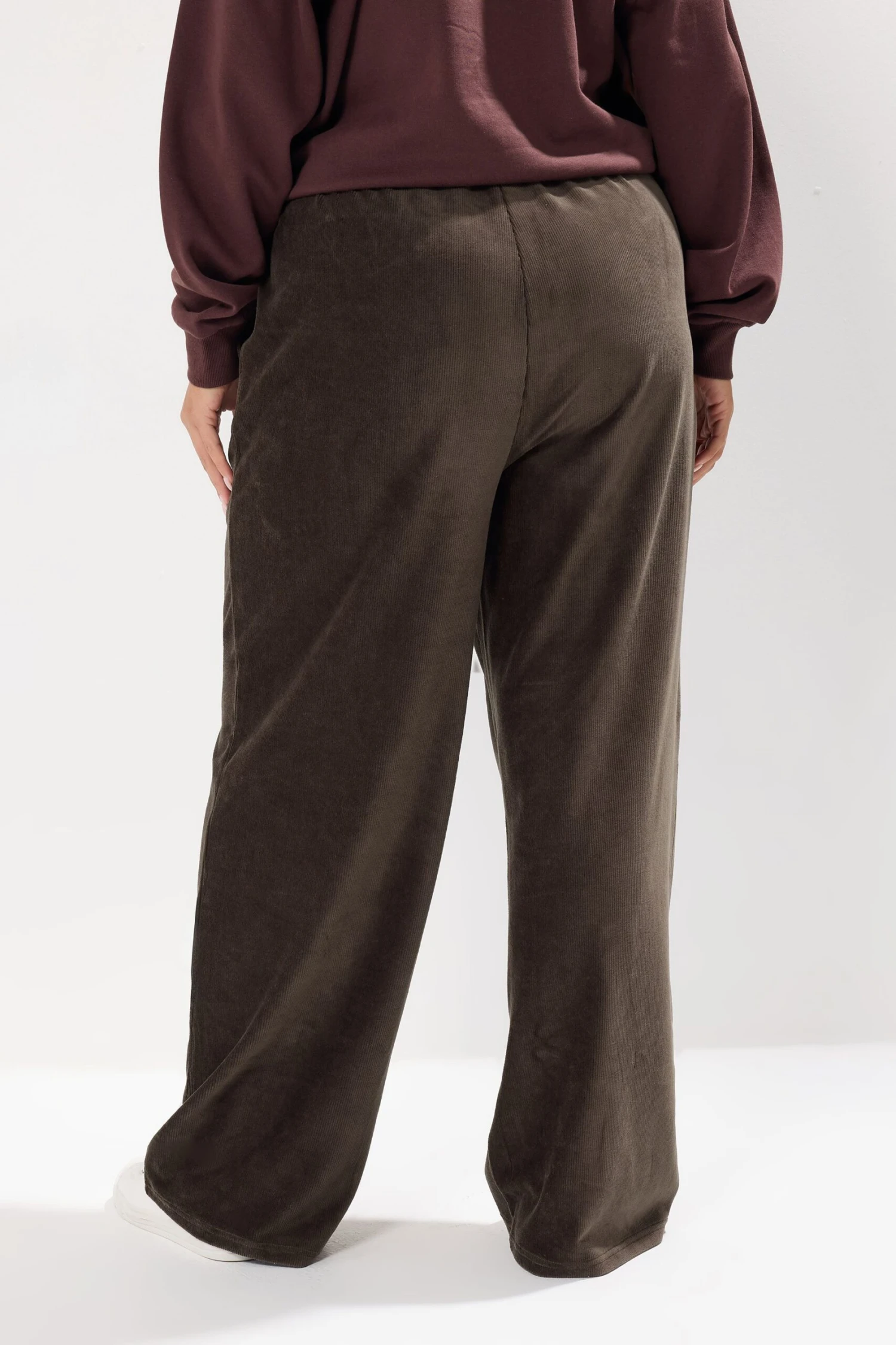 YOURS - Pantalon Large à Cordon De Serrage Marron 5 YOURS - Pantalon Large à Cordon De Serrage Marron – Image 3